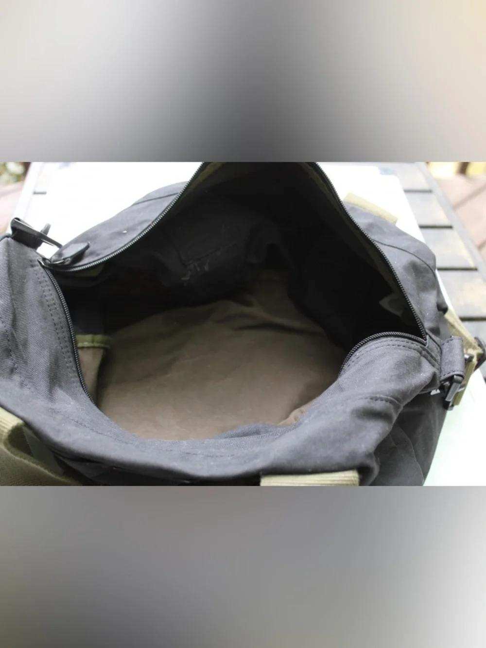 Armani exchange duffel bag